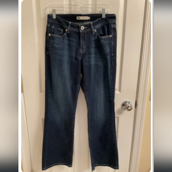 Levis Jeans Womens 10 Blue Denim Pants 529 Curvy Boot Cut Red Tab - Picture 3 of 4